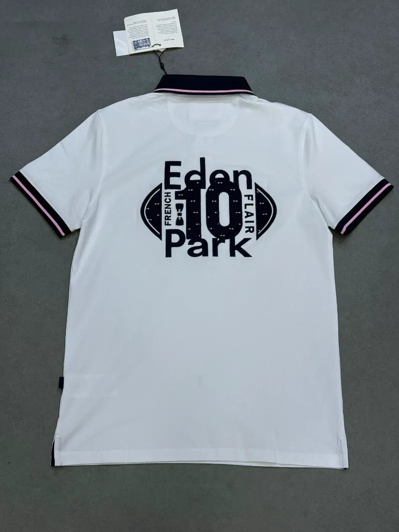 Polo demi-manche eden park N°10 white 2026 supergood — image 3