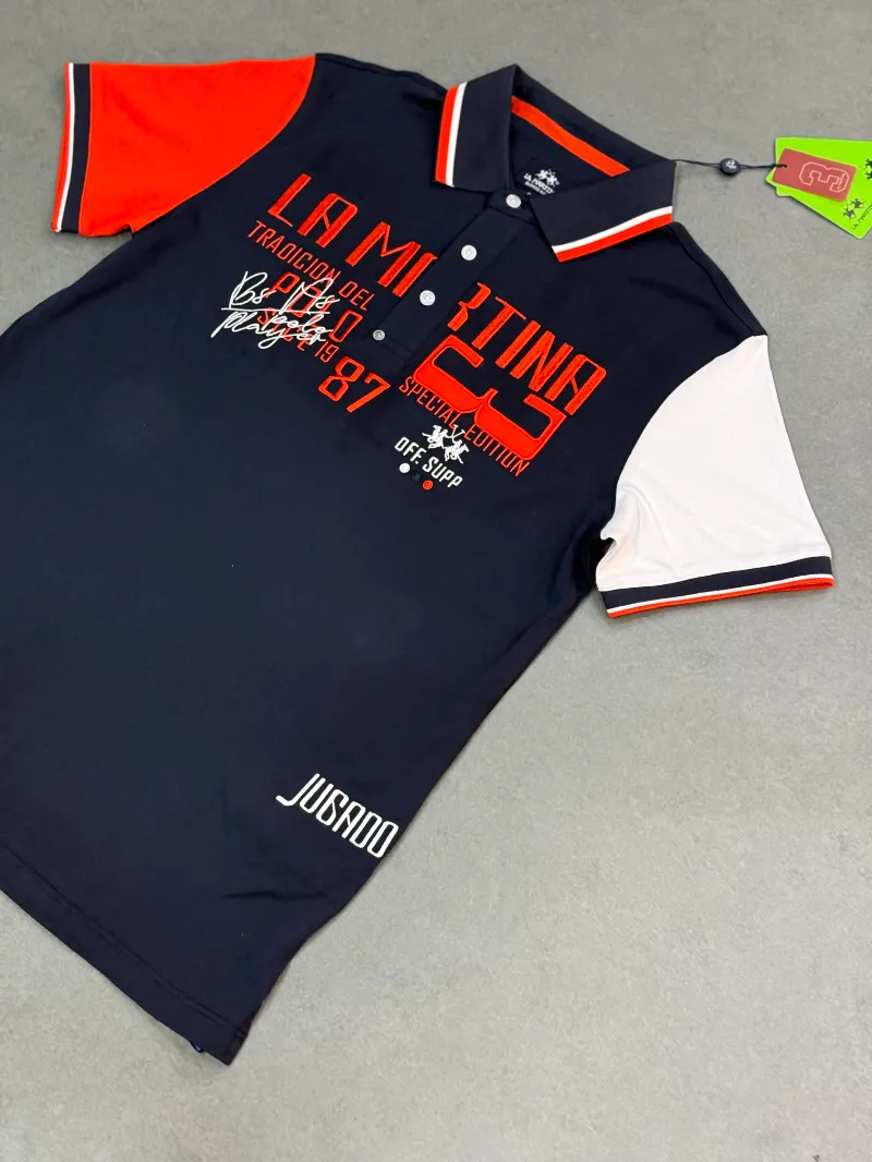 Polo Demi-Manche La Martina Tradicion Del Polo Navy 2026 Supergood — image 2