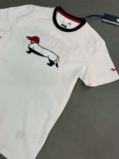T-shirt harmont&bleine logo france white 2026 supergood