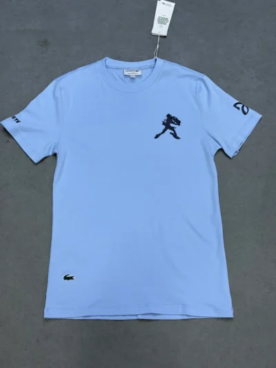 T-shirt lacoste djokovic light blue 2026 supergood