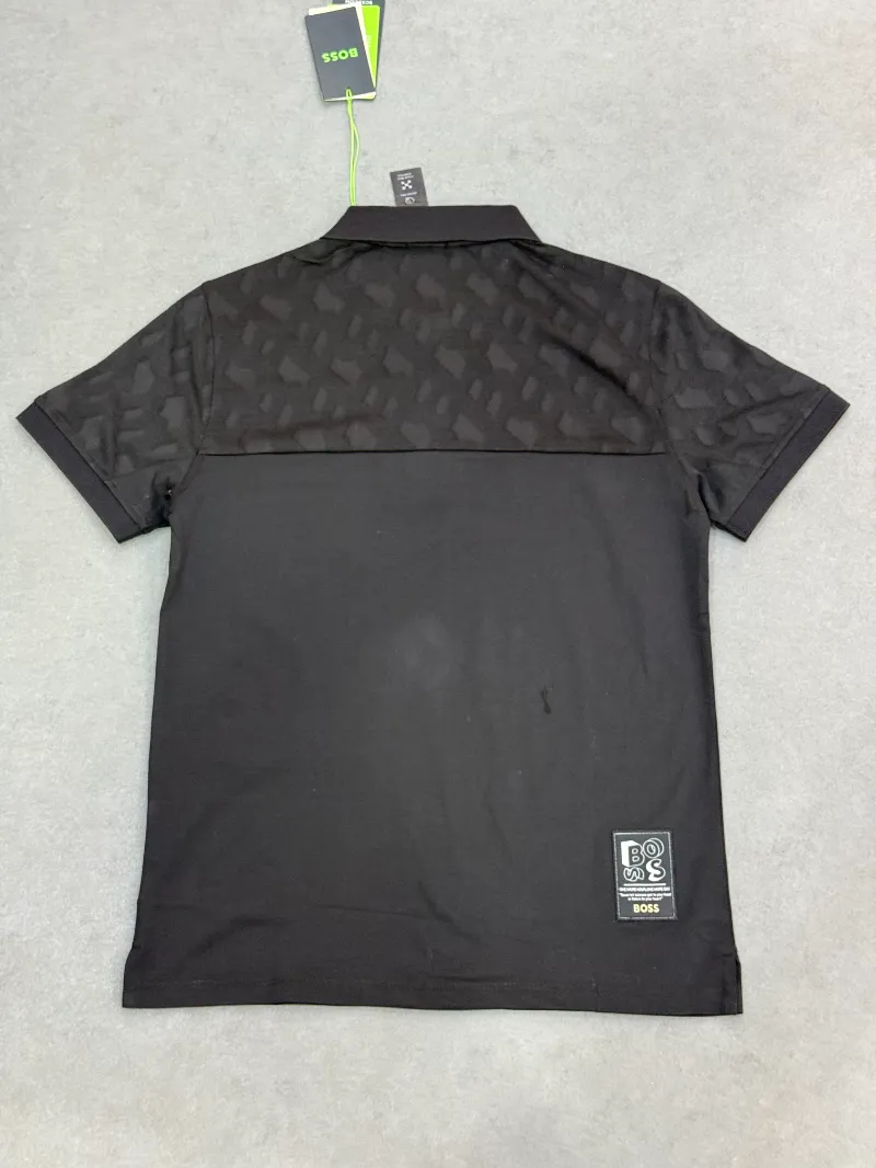 Polo demi-manche boss premium black 2026 supergood — image 2