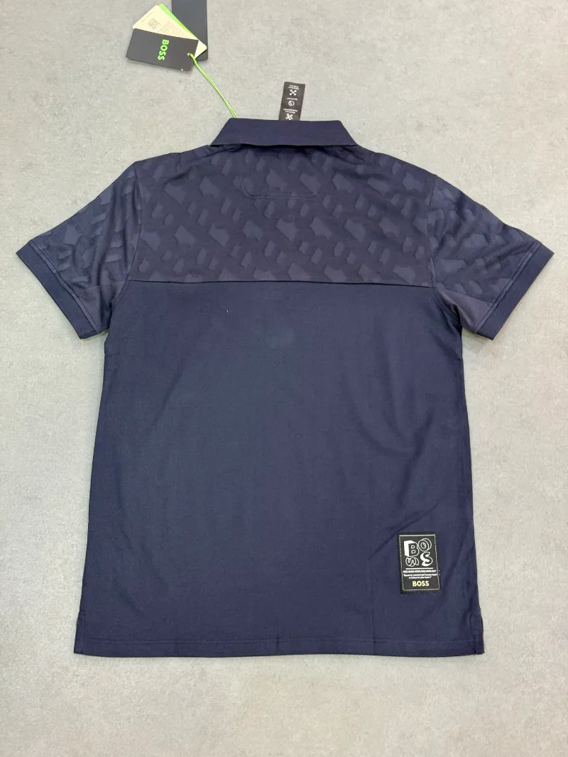 Polo demi-manche boss premium navy 2026 supergood — image 2