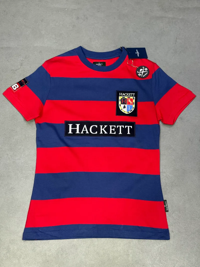 T-shirt HACKET London H1 a rayure rouge supergood — image 2