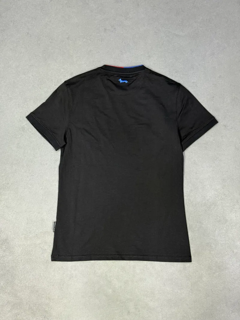 T-shirt harmont&bleine logo plage noir supergood — image 2