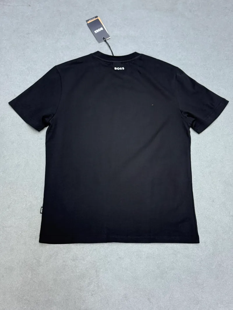 T-SHIRT hugo boss black logo titanium 2026 supergood — image 3