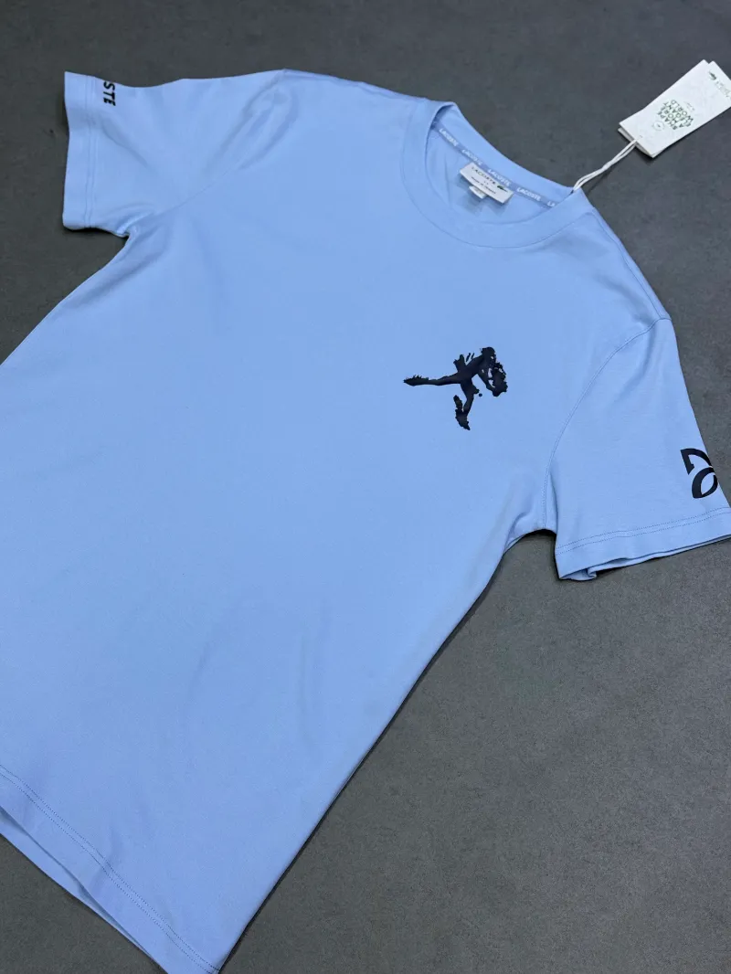 T-shirt lacoste djokovic light blue 2026 supergood — image 2
