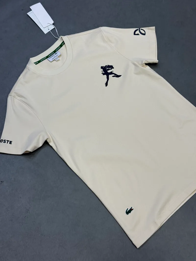 T-shirt lacoste djokovic light yellow 2026 supergood — image 2