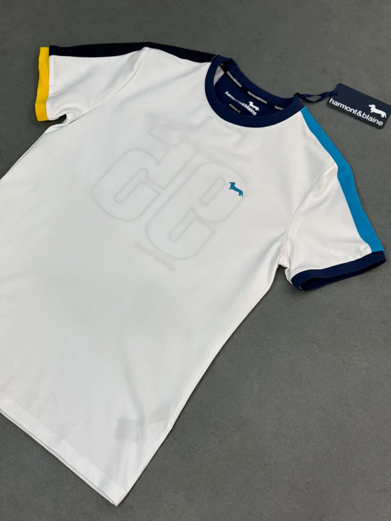 Tshirt harmont&bleine N°95 white 2026 supergood — image 2