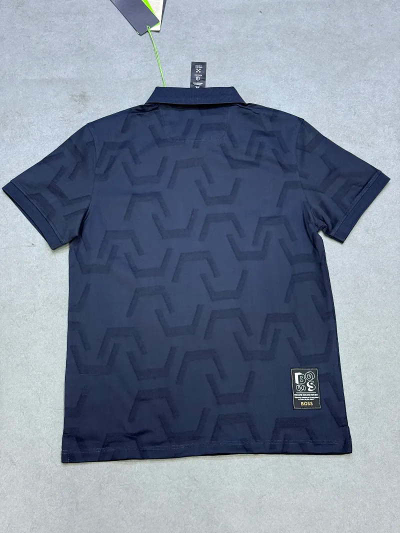 Polo demi-manche hugo boss a caro blue 2026 supergood — image 3