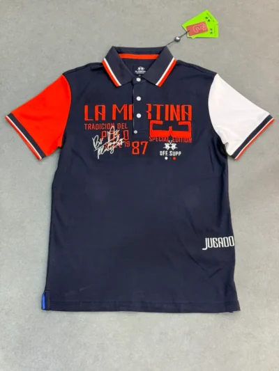 Polo Demi-Manche La Martina Tradicion Del Polo Navy 2026 Supergood