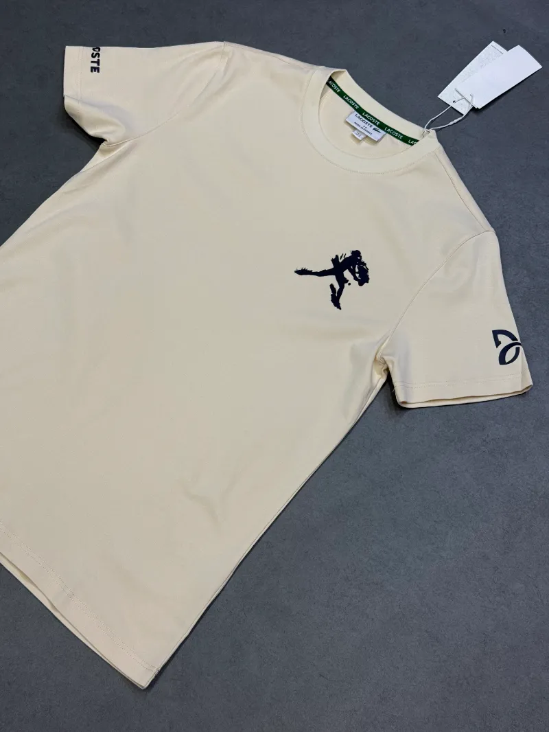 T-shirt lacoste djokovic light yellow 2026 supergood — image 3