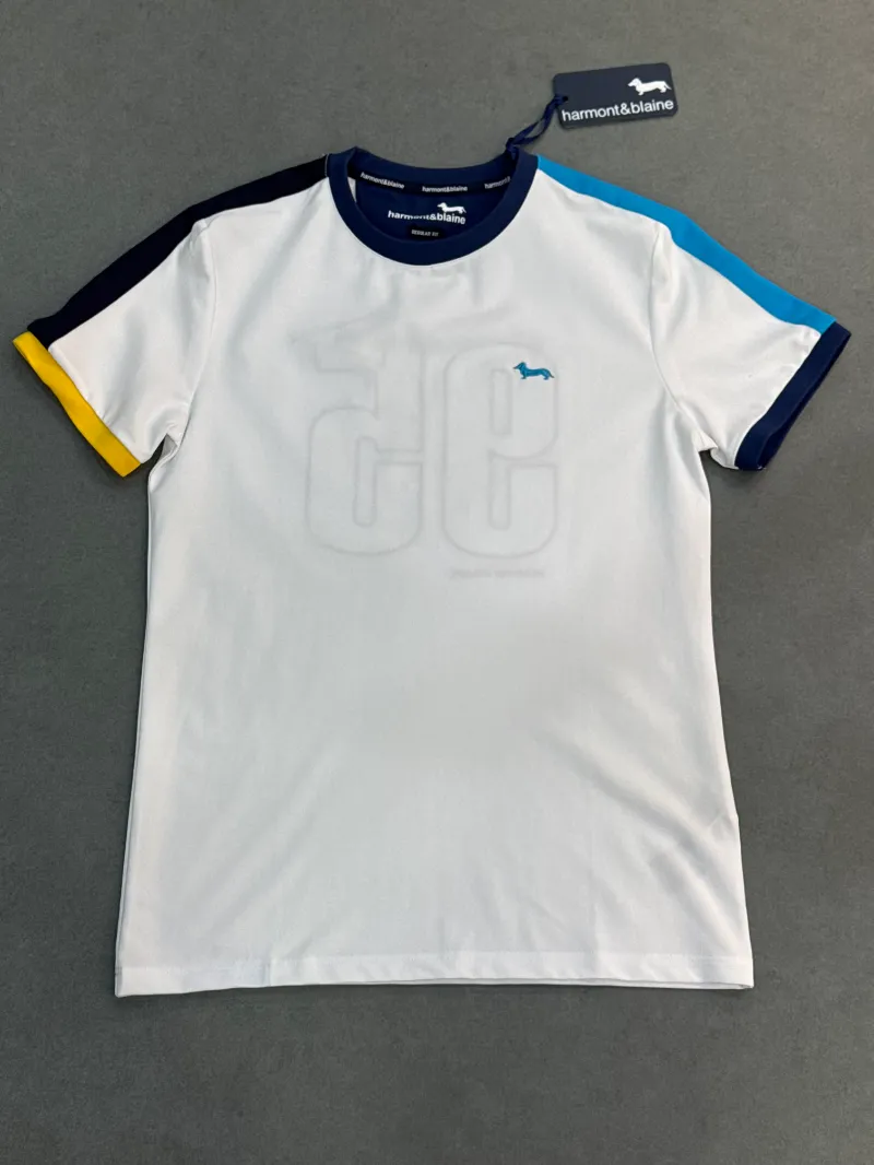 Tshirt harmont&bleine N°95 white 2026 supergood — image 3