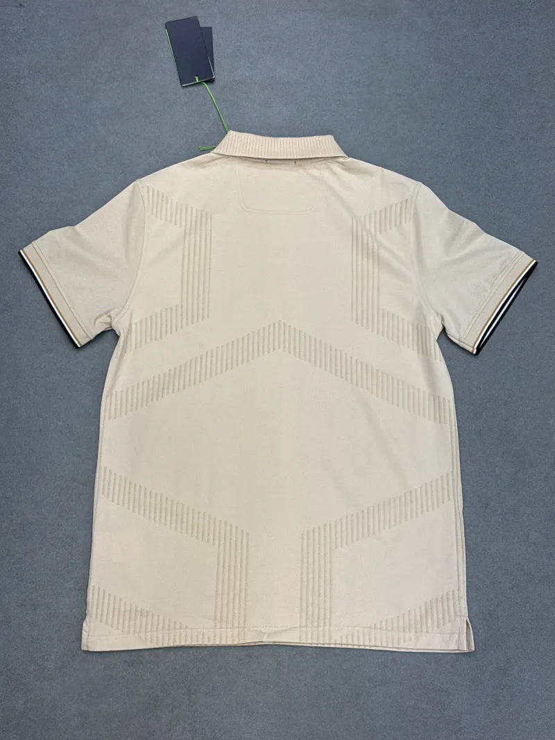 Polo demi-manche Boss Élégance beige 2026 supergood — image 3