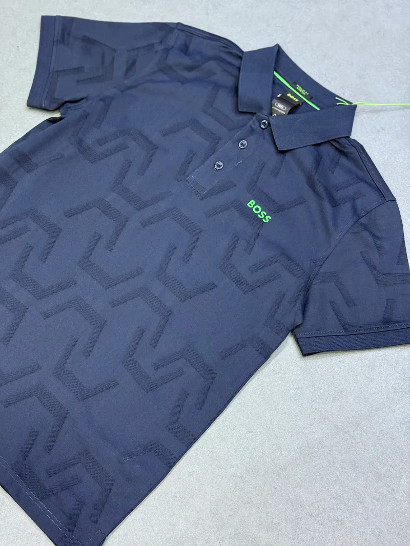 Polo demi-manche hugo boss a caro blue 2026 supergood — image 4