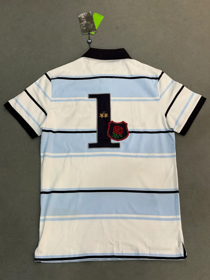 Polo demi-manche la martina first 1978 white 2026 supergood — image 4