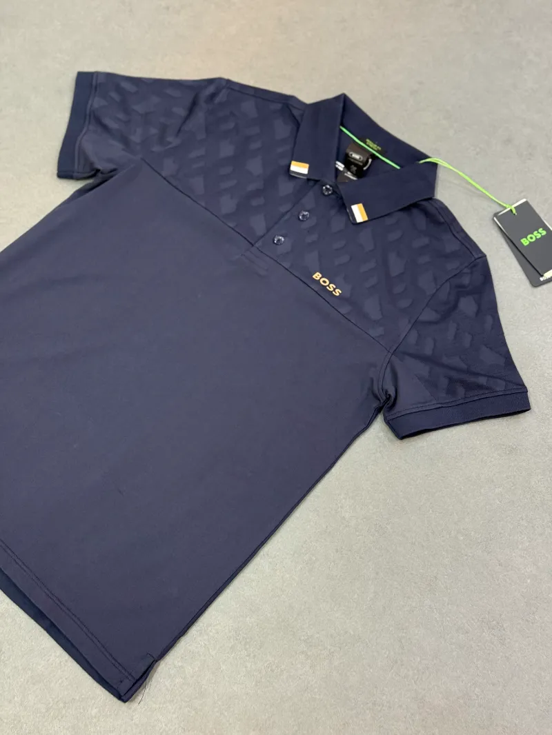 Polo demi-manche boss premium navy 2026 supergood — image 4