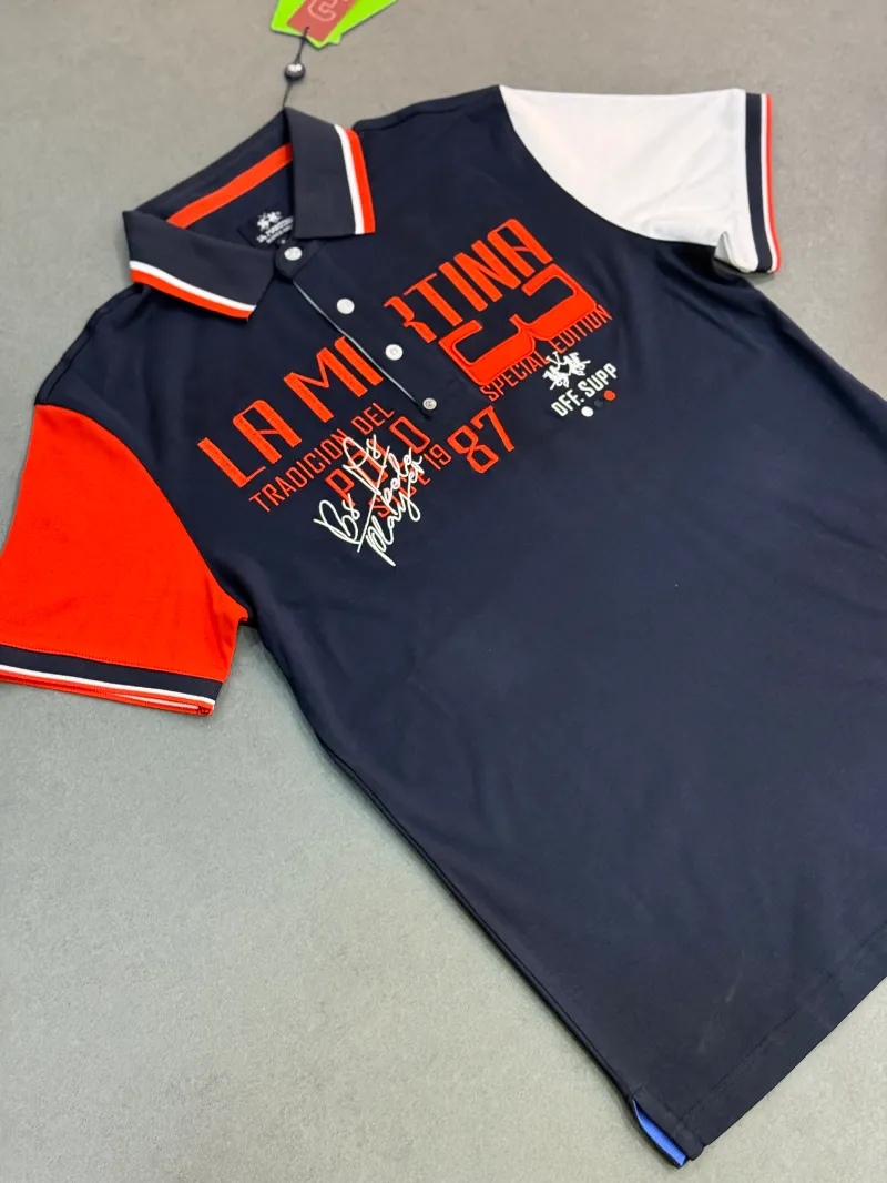 Polo Demi-Manche La Martina Tradicion Del Polo Navy 2026 Supergood — image 4