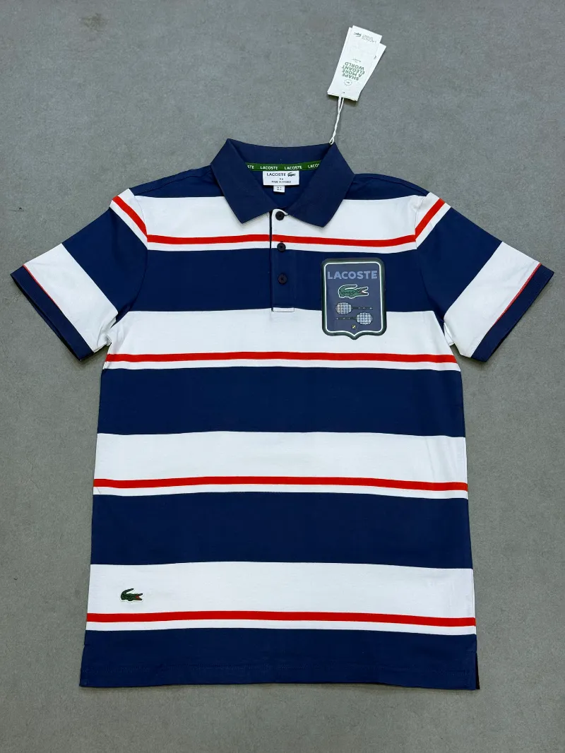 Polo lacoste tennis jeans blue 2026 supergood