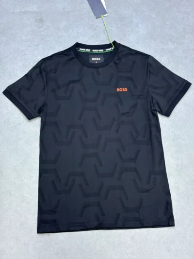 T-shirt hugo boss a caro black 2026 supergood