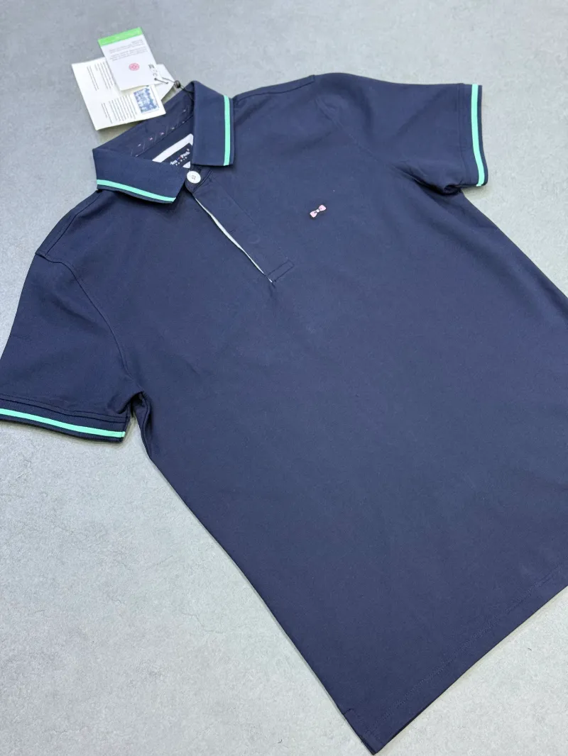 Polo demi-manche eden park N°10 bleu 2026 supergood — image 4