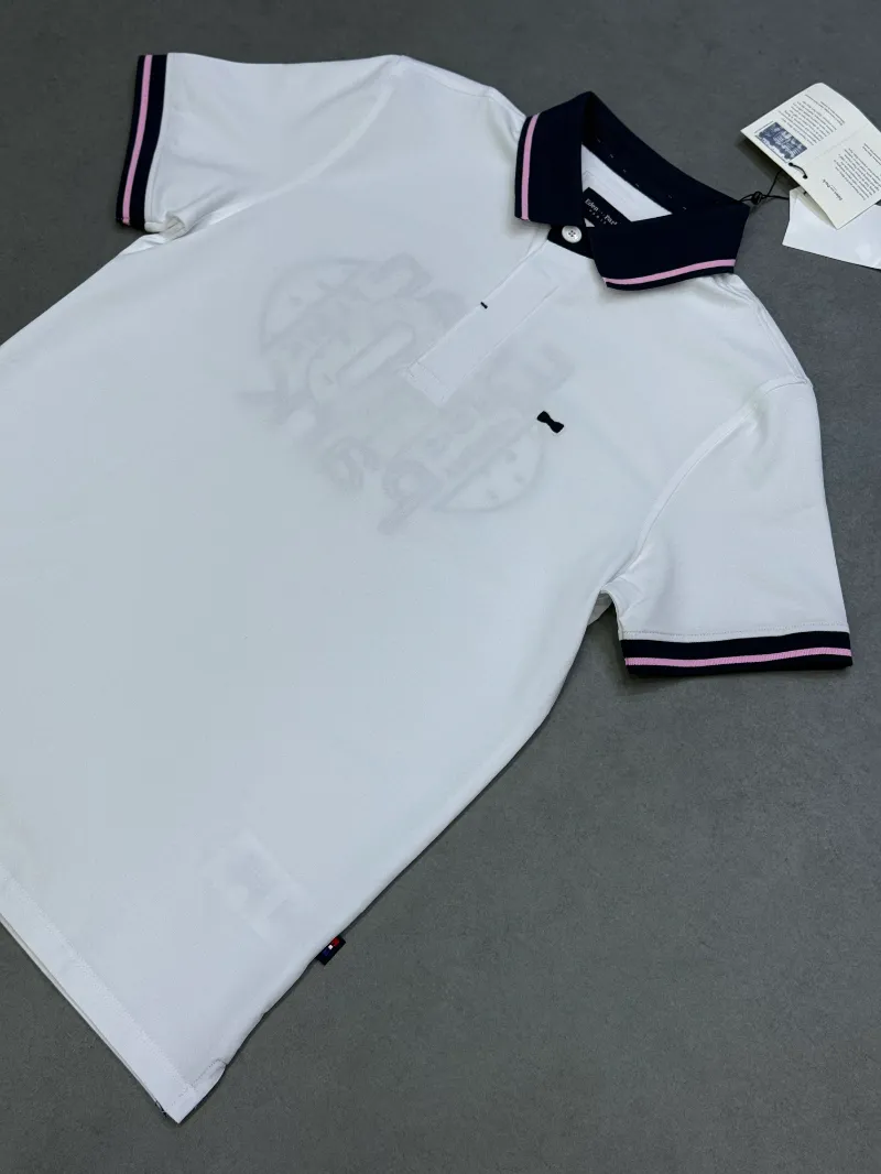 Polo demi-manche eden park N°10 white 2026 supergood — image 2